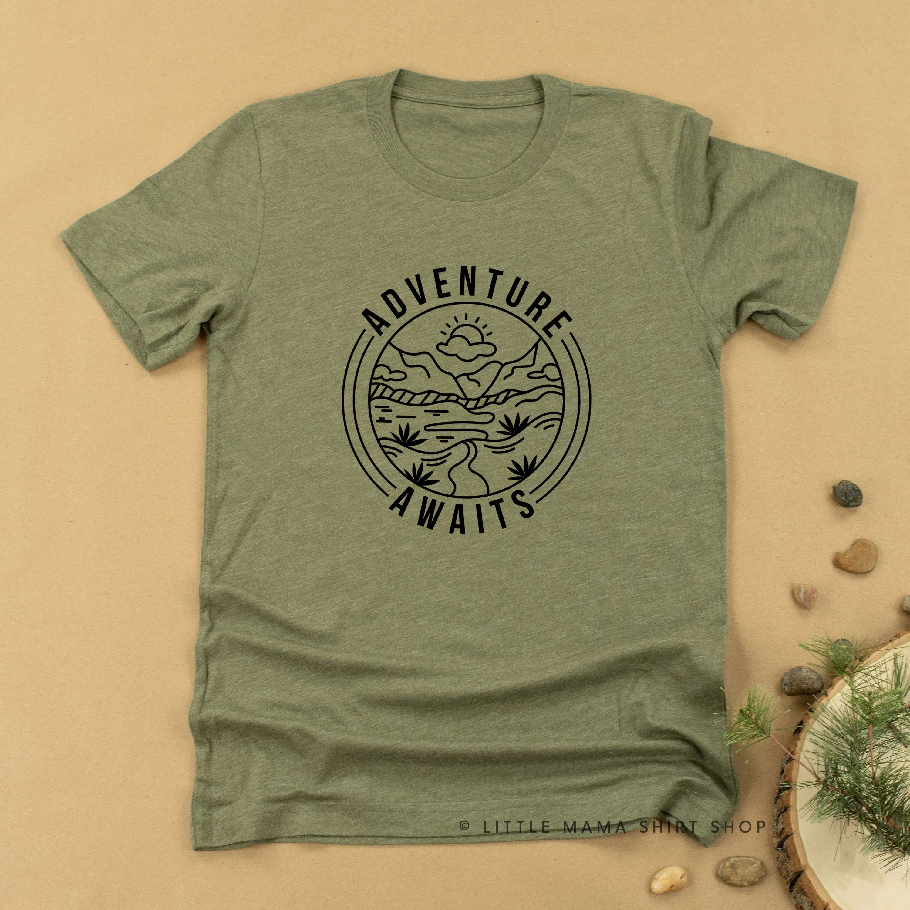 ADVENTURE AWAITS - Unisex Tee