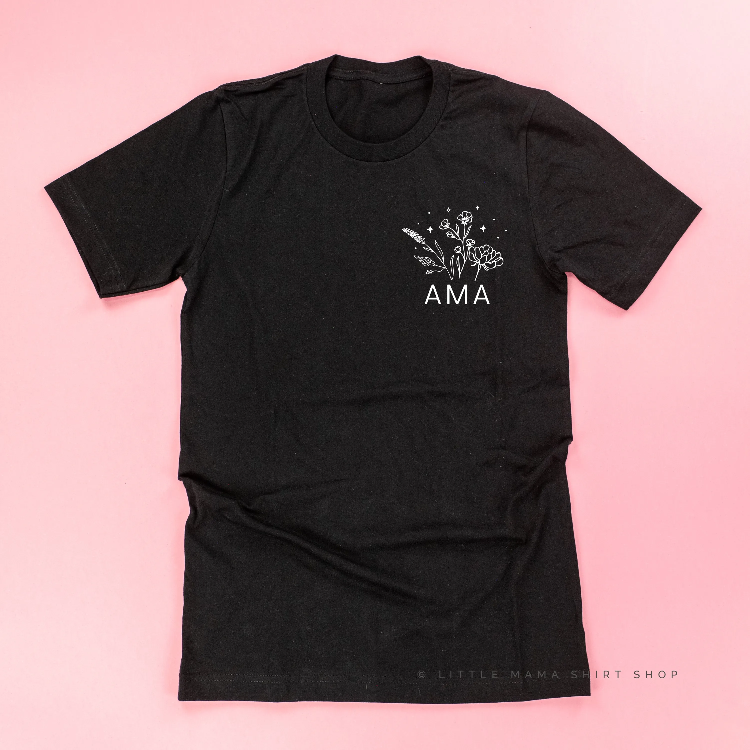 AMA - Bouquet - Pocket Size ﻿- Unisex Tee