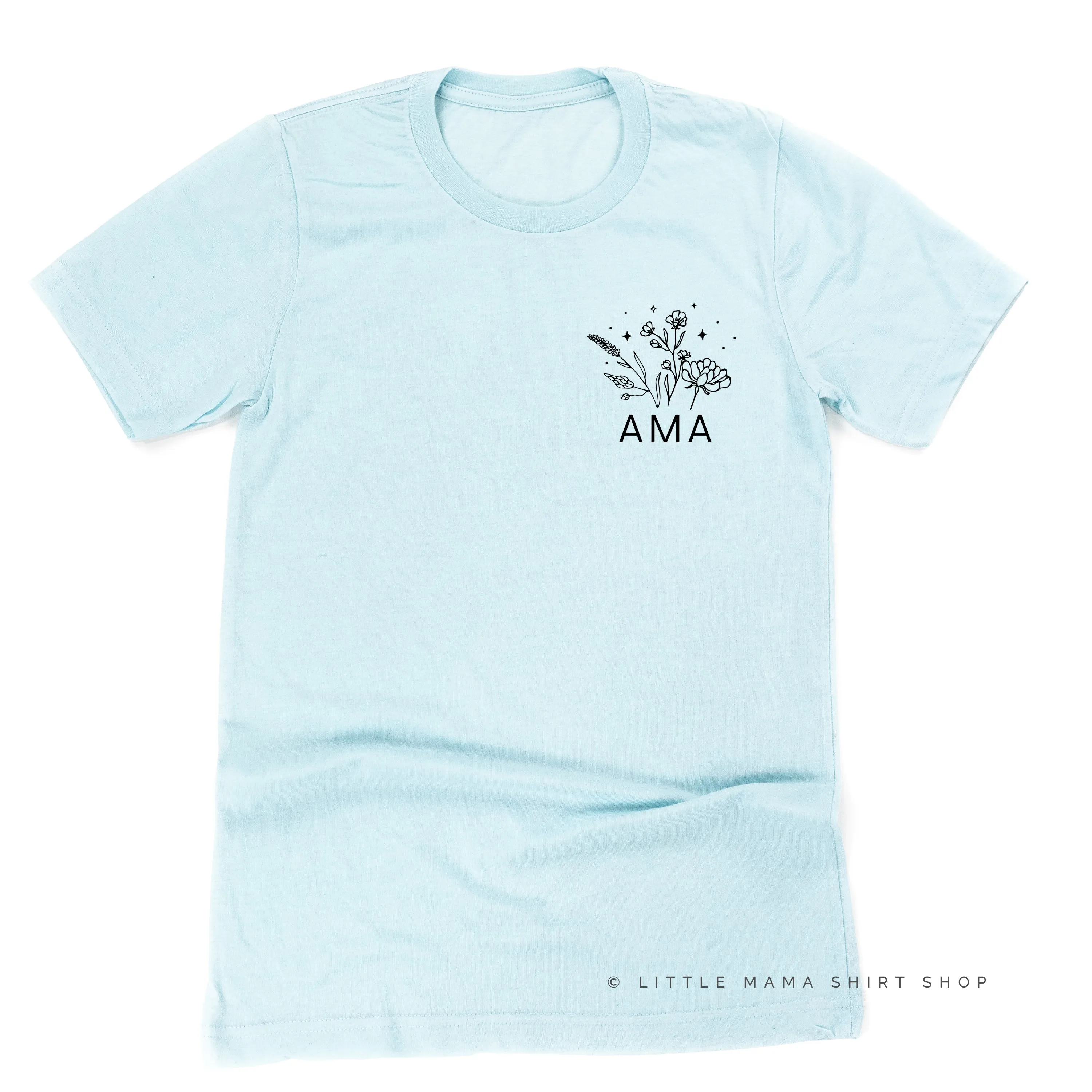 AMA - Bouquet - Pocket Size ﻿- Unisex Tee