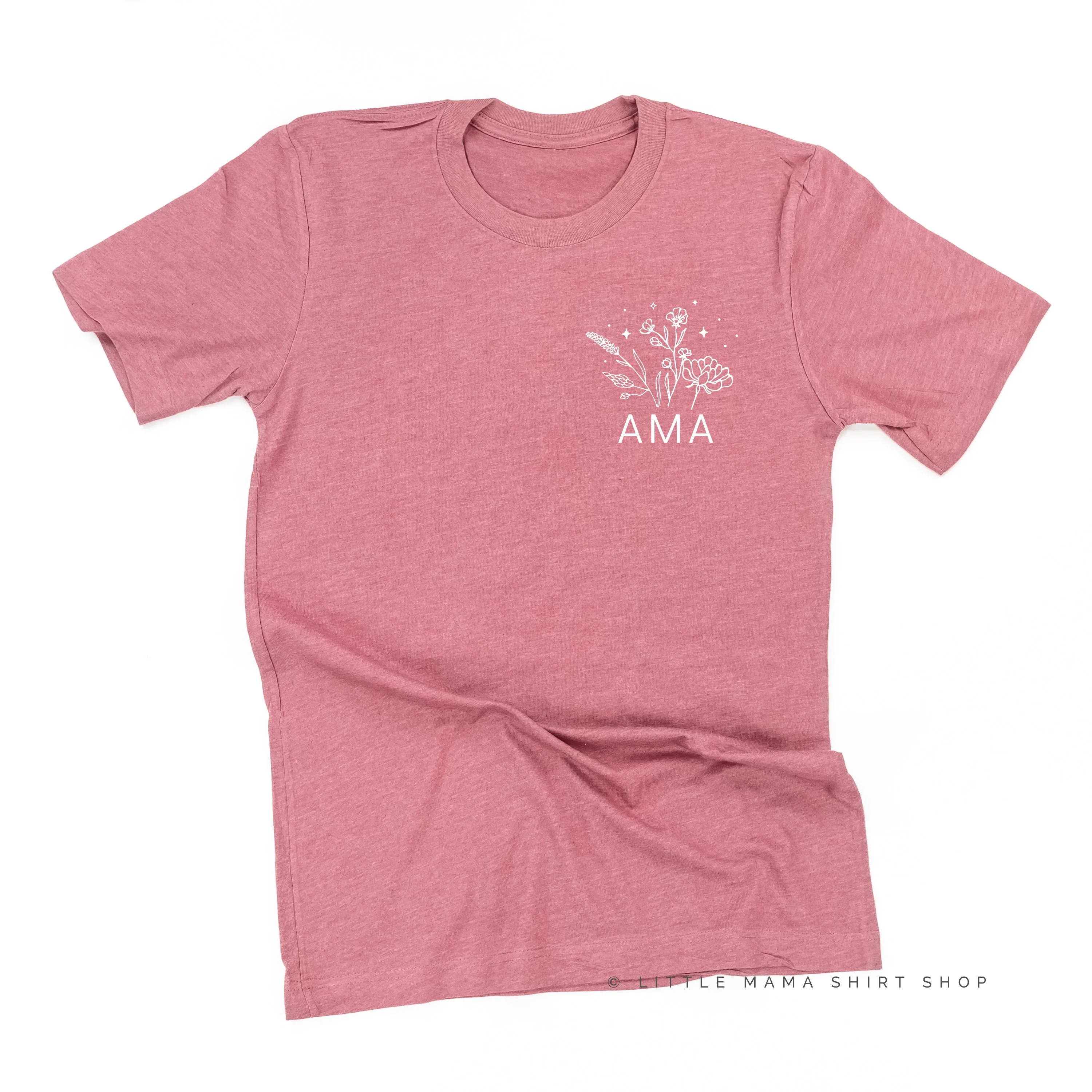 AMA - Bouquet - Pocket Size ﻿- Unisex Tee