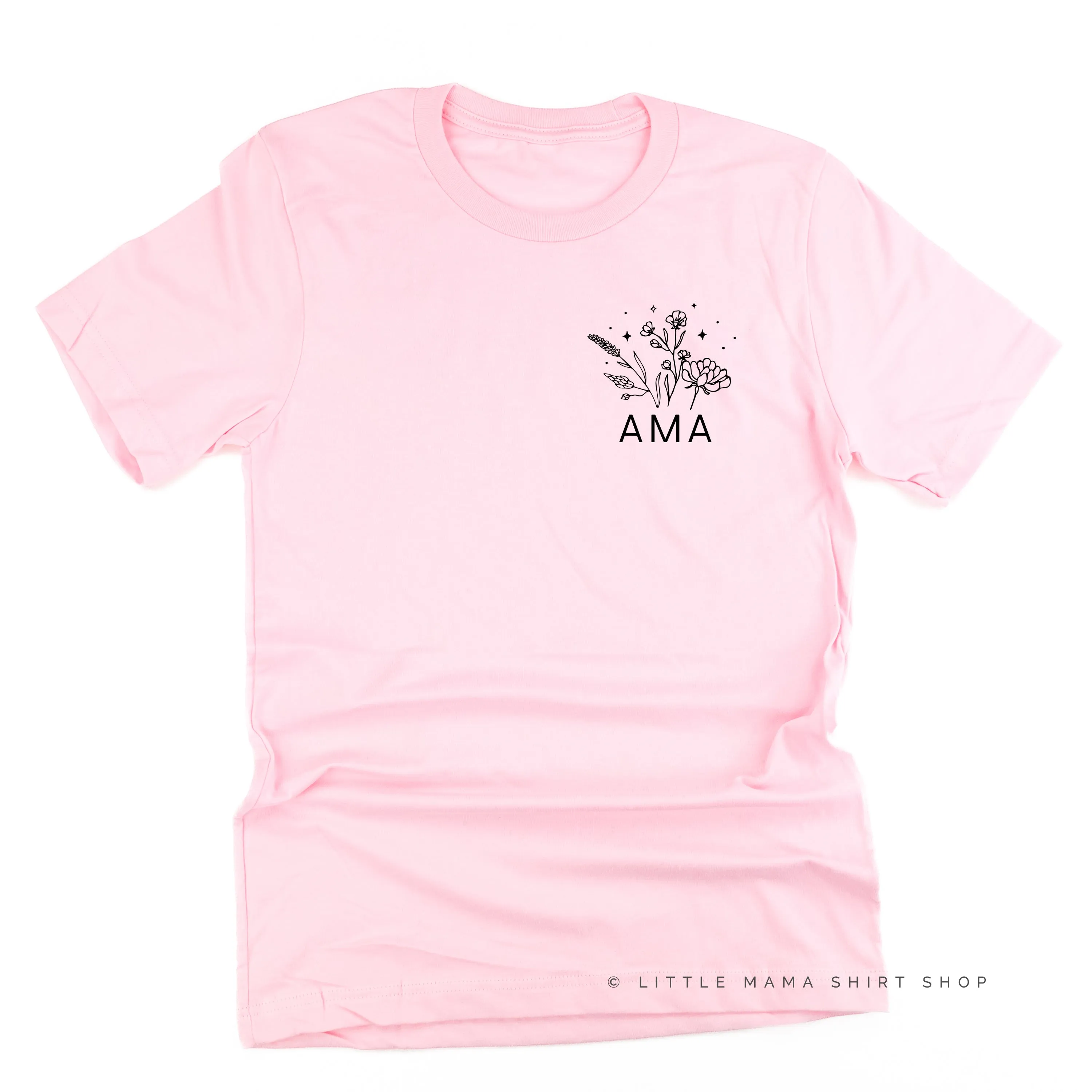 AMA - Bouquet - Pocket Size ﻿- Unisex Tee