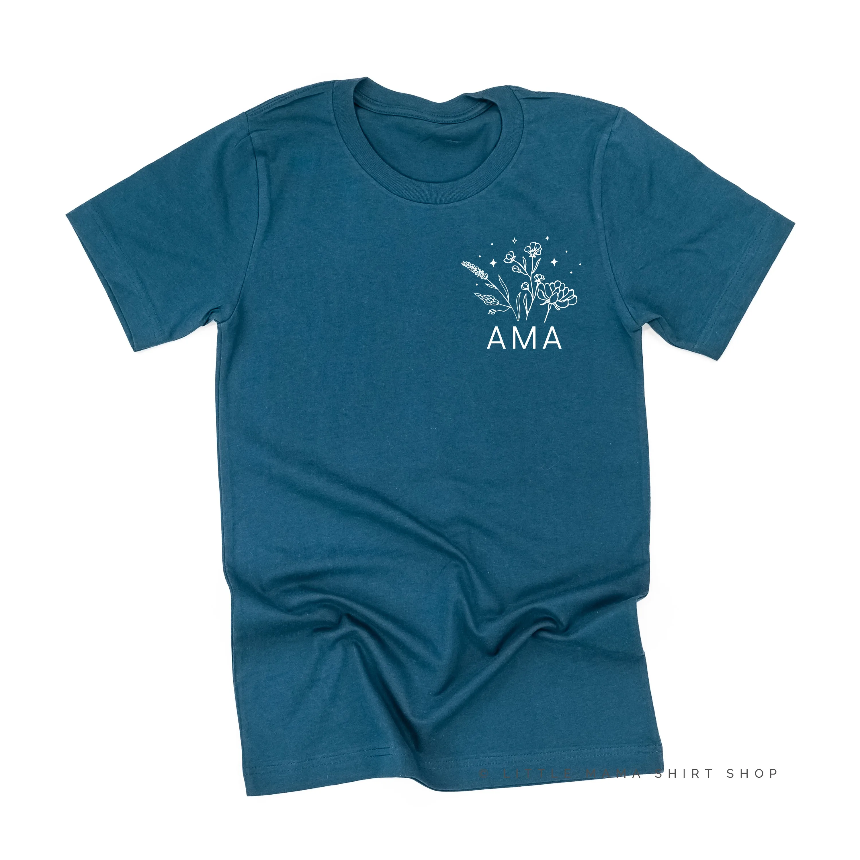 AMA - Bouquet - Pocket Size ﻿- Unisex Tee