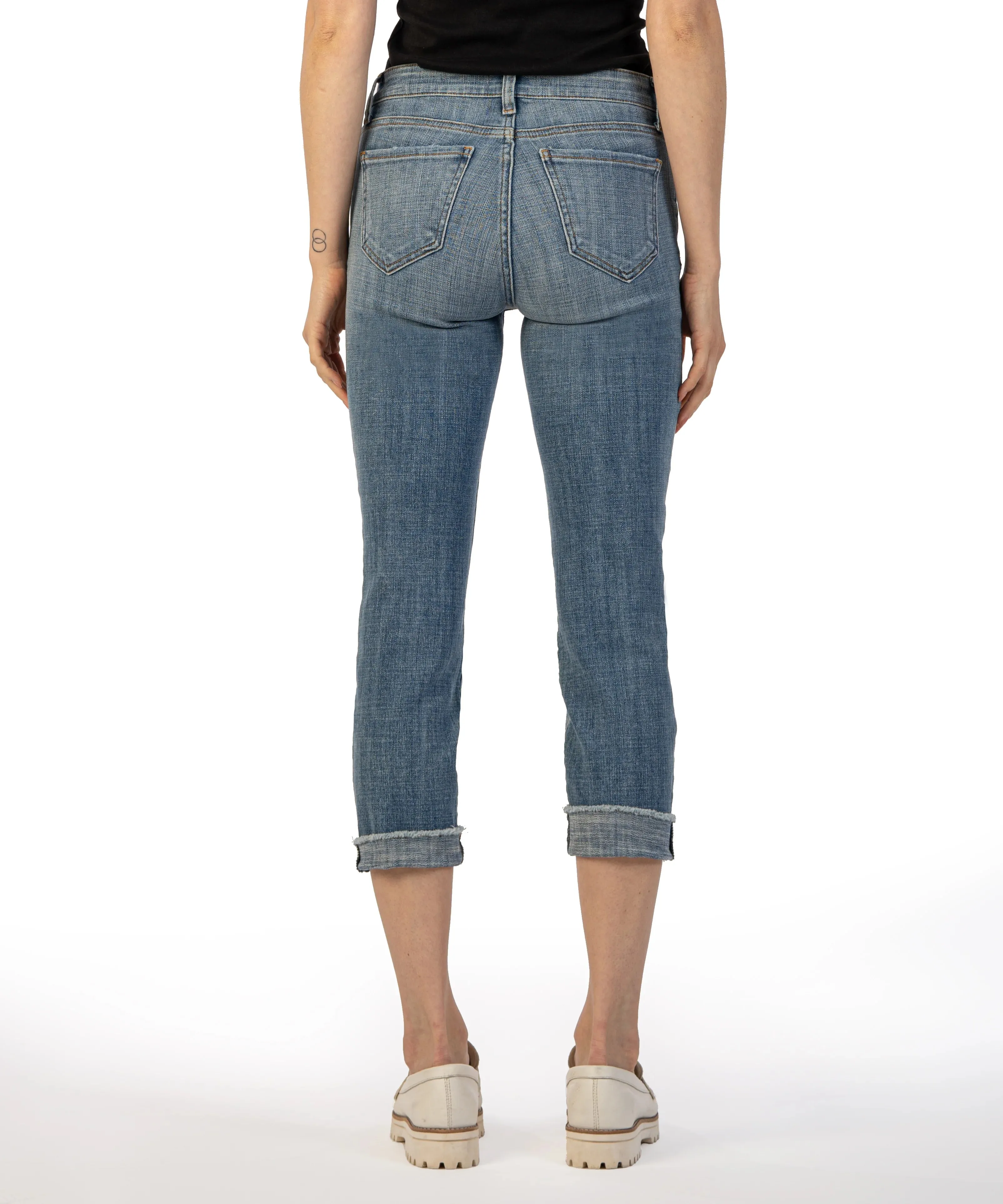Amelia Cropped Straight Leg
