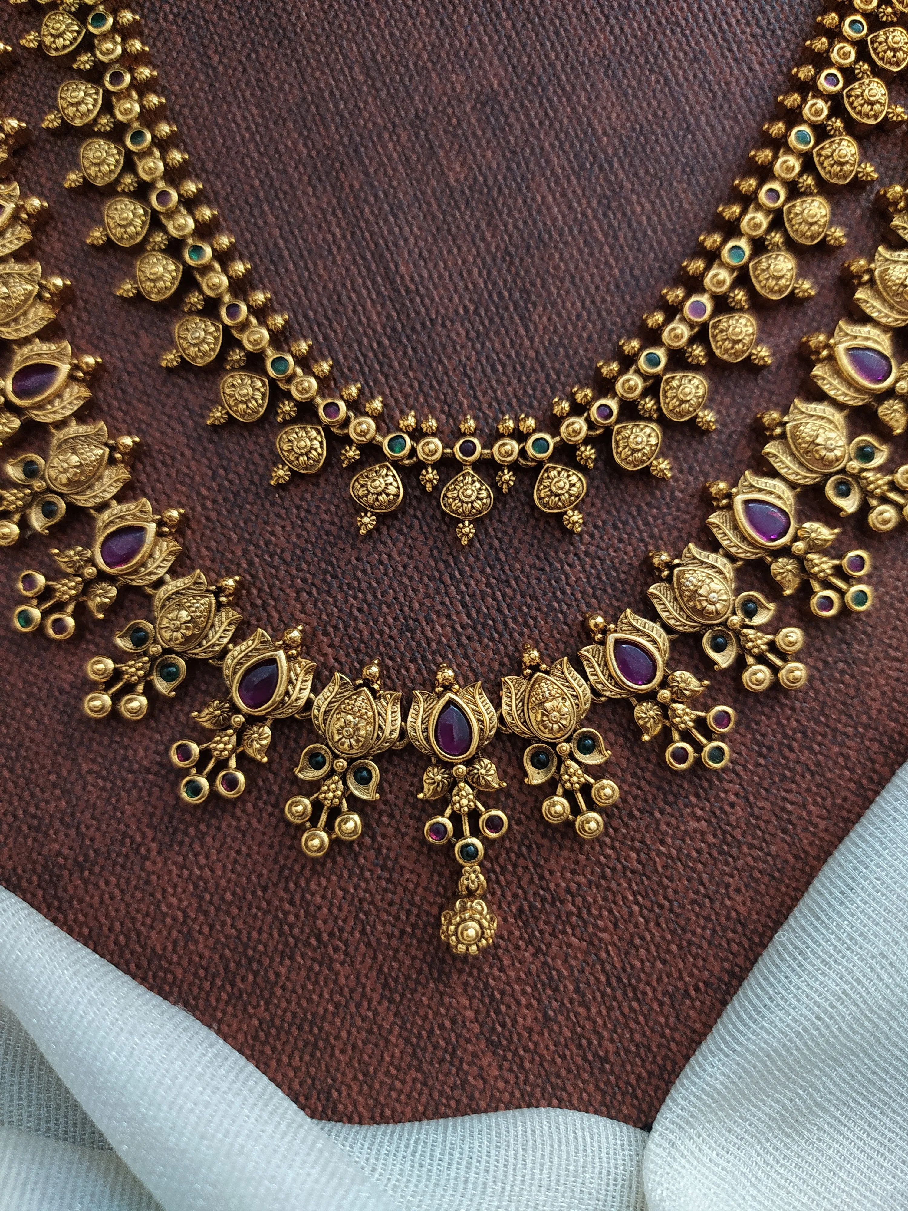 Antique Double-Layered Haram Set