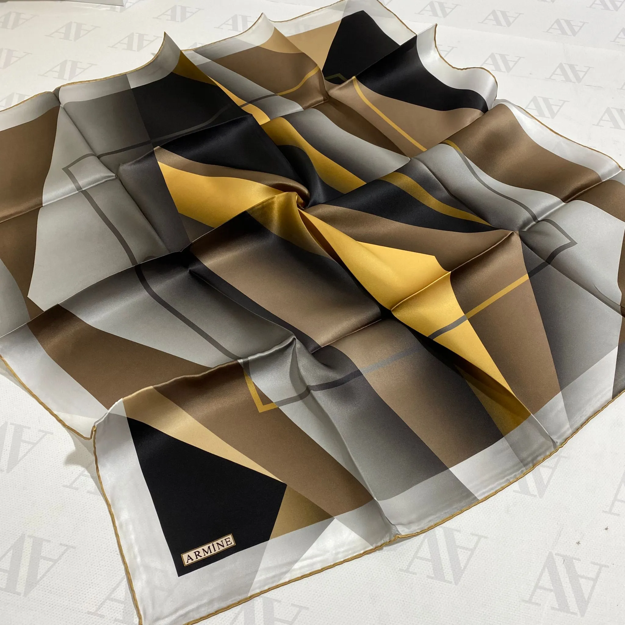 Armine Brooklyn Stylish Silk Scarf No. 10