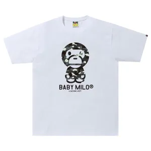 BAPE City Camo Baby Milo Tee 'White', White