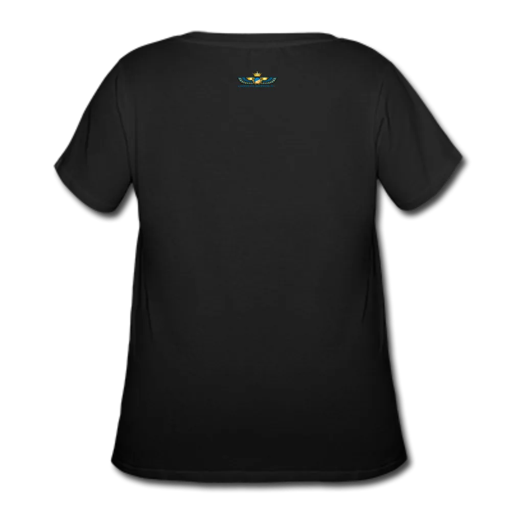 Black Business Owner Women’s Curvy T-Shirt