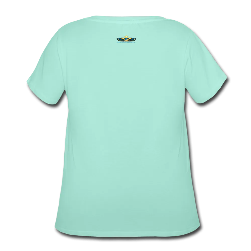 Black Business Owner Women’s Curvy T-Shirt