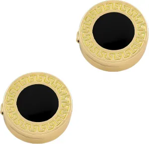 Button cover Mens Enamel black Button covers Used for Formal Business Wedding Tuxedo Shirt cuffs buttons cover