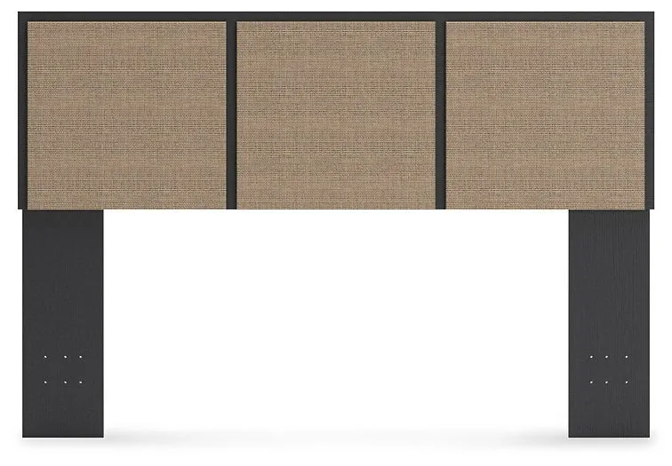 Charlang Panel Bed with 2 Extensions