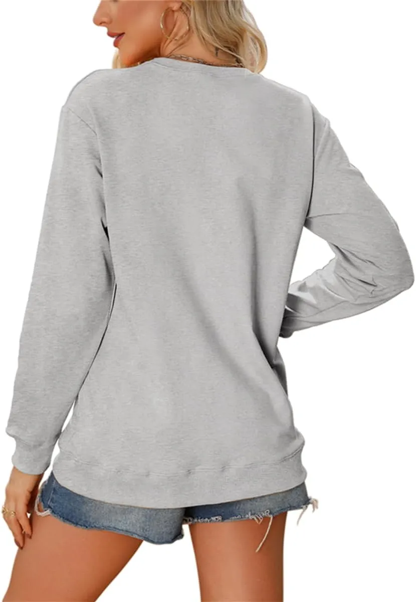 Coffee Weather Sweatshirt Women Fall Season Long Sleeve Graphic Shirts Cozy Weather Coffee Lover Pullover Tops