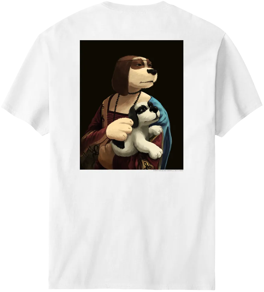 Dog Vinci Lady T-Shirt