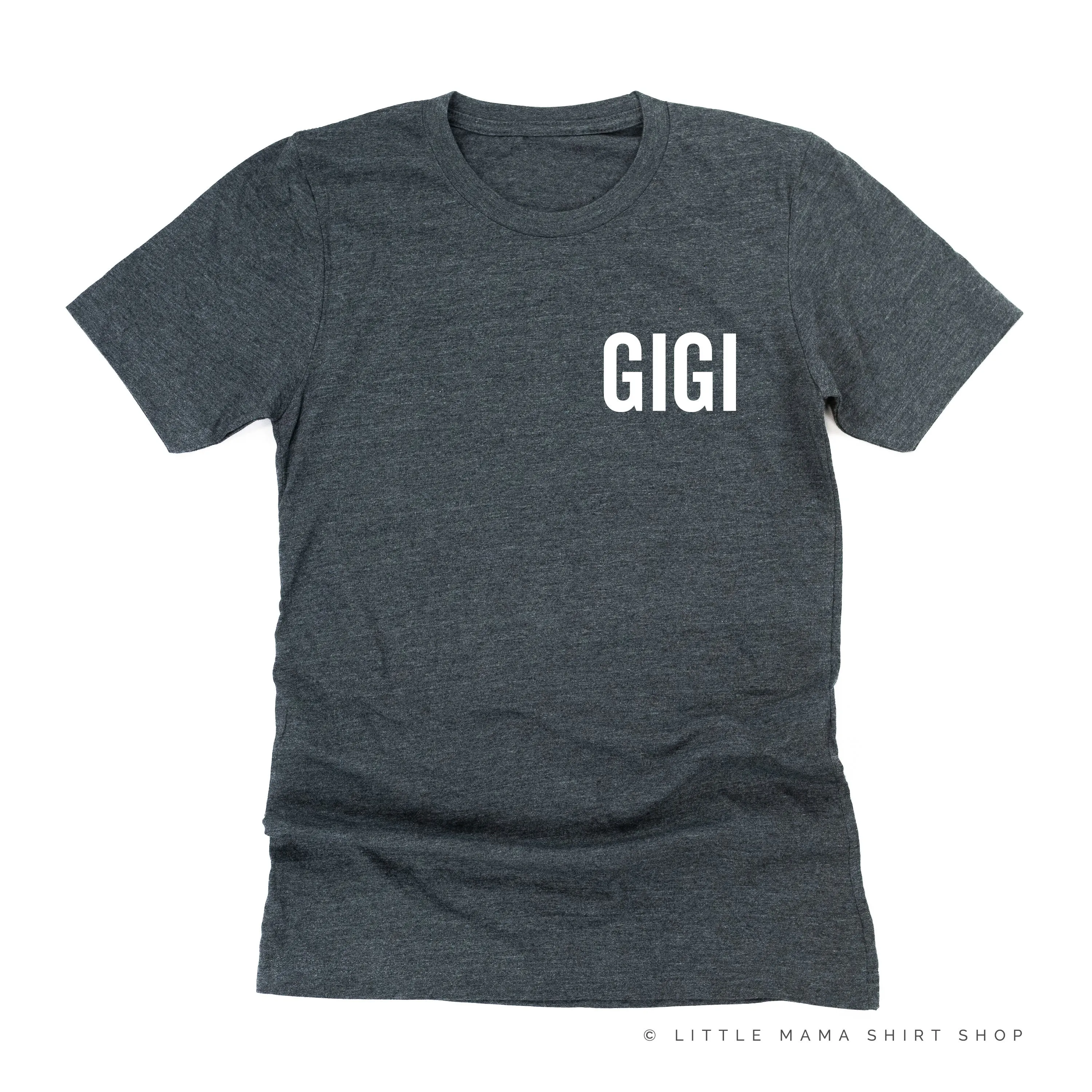 GIGI - BLOCK FONT POCKET SIZE - Unisex Tee