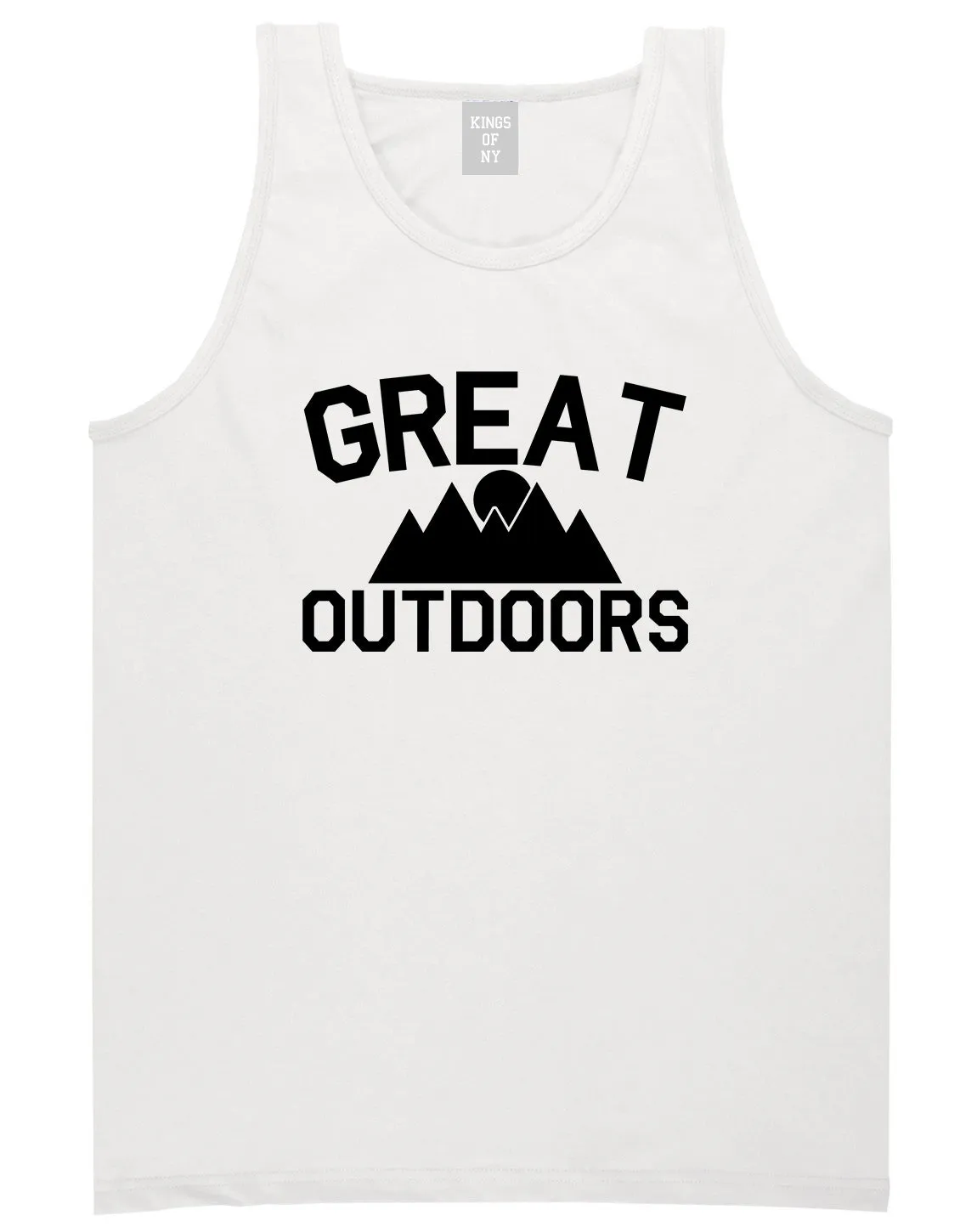 Great Outdoors Camping Mens Tank Top Shirt