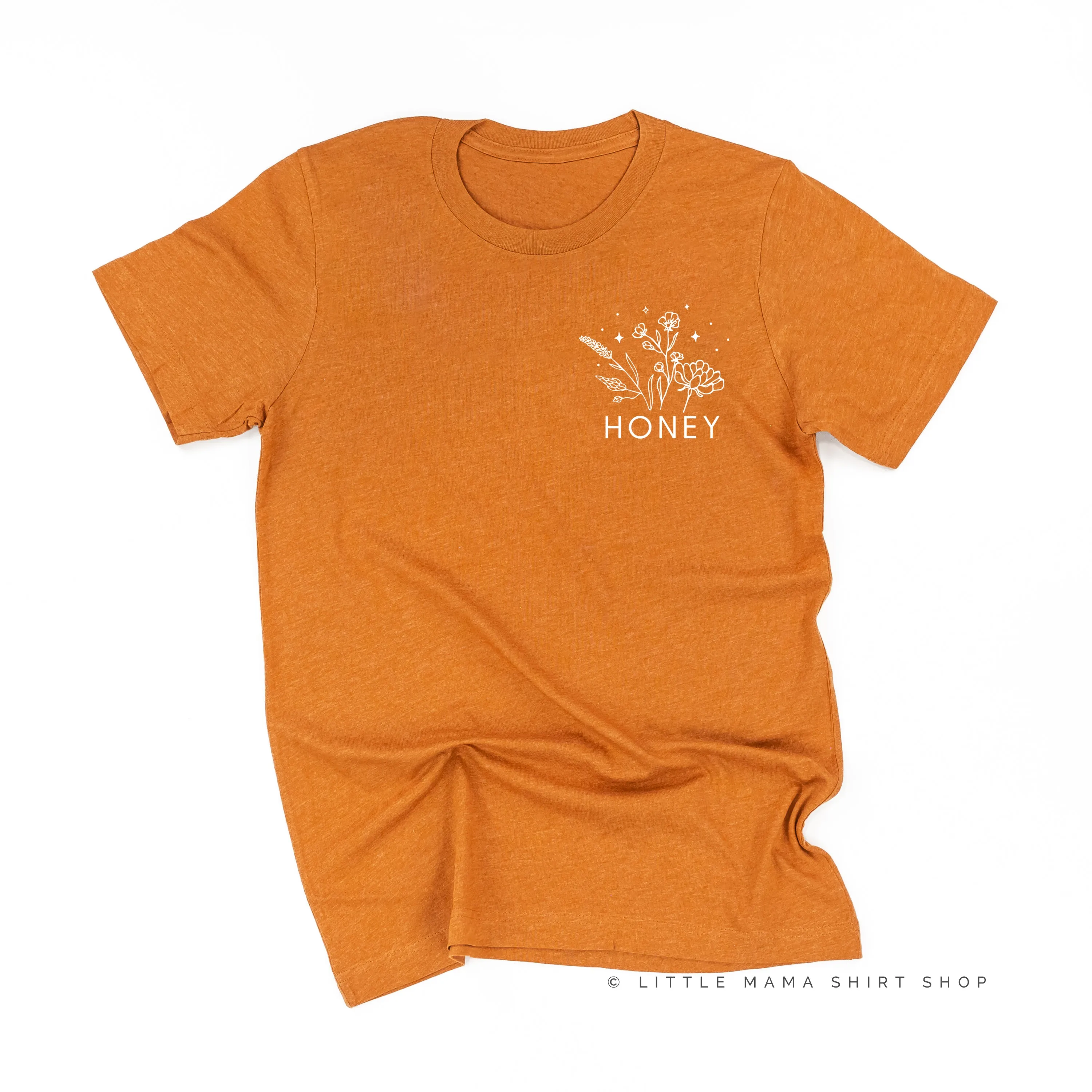 HONEY - Bouquet - Pocket Size ﻿- Unisex Tee