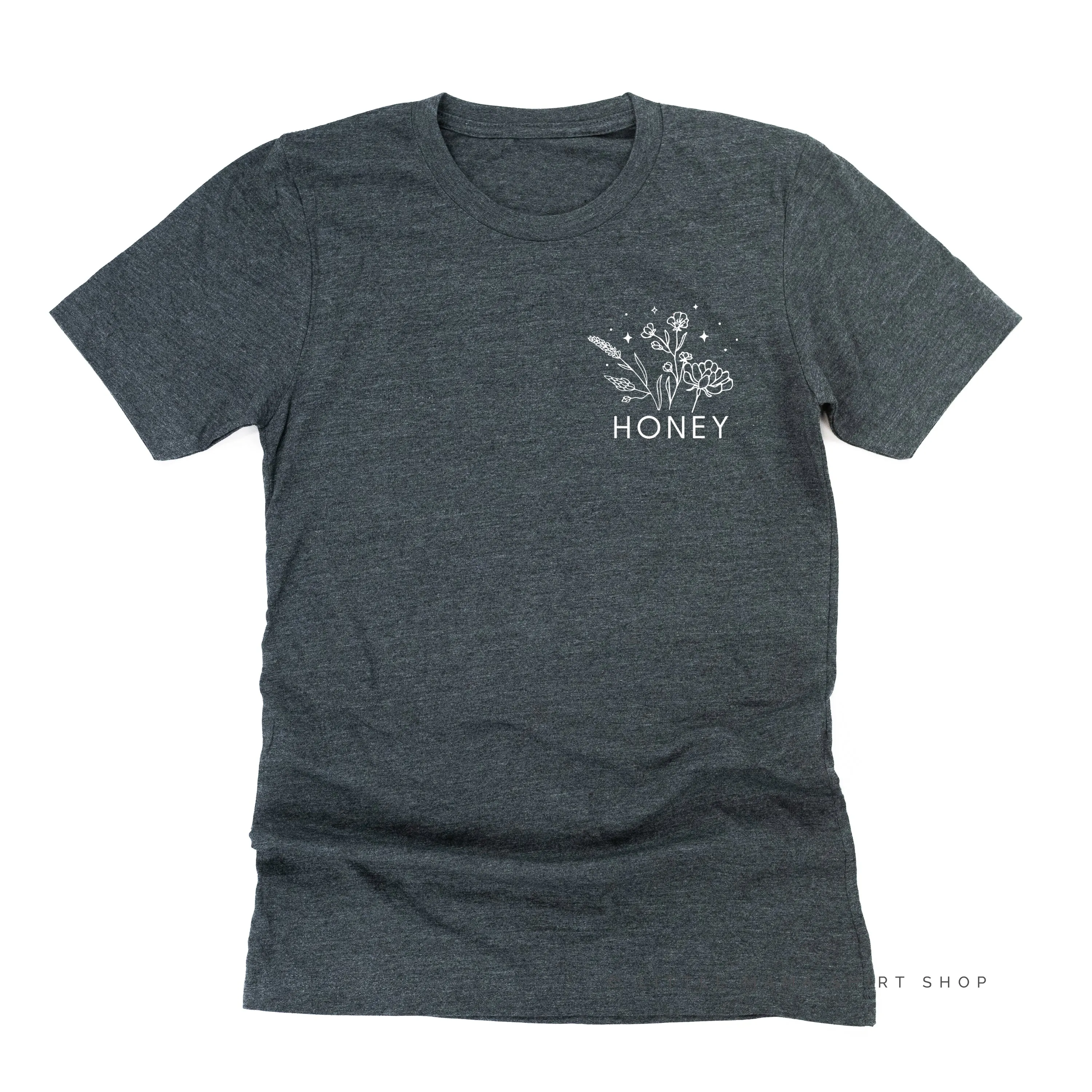 HONEY - Bouquet - Pocket Size ﻿- Unisex Tee