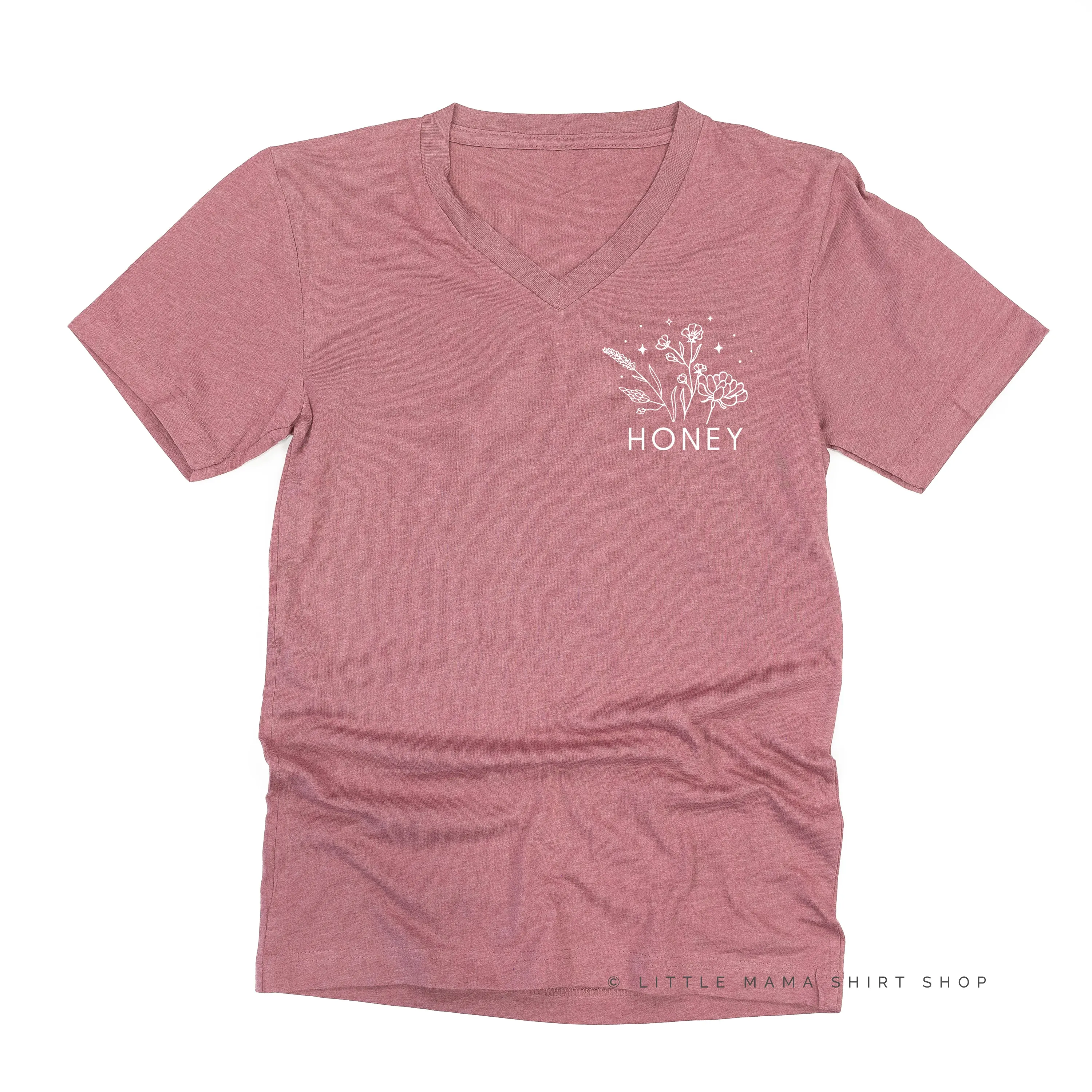 HONEY - Bouquet - Pocket Size ﻿- Unisex Tee