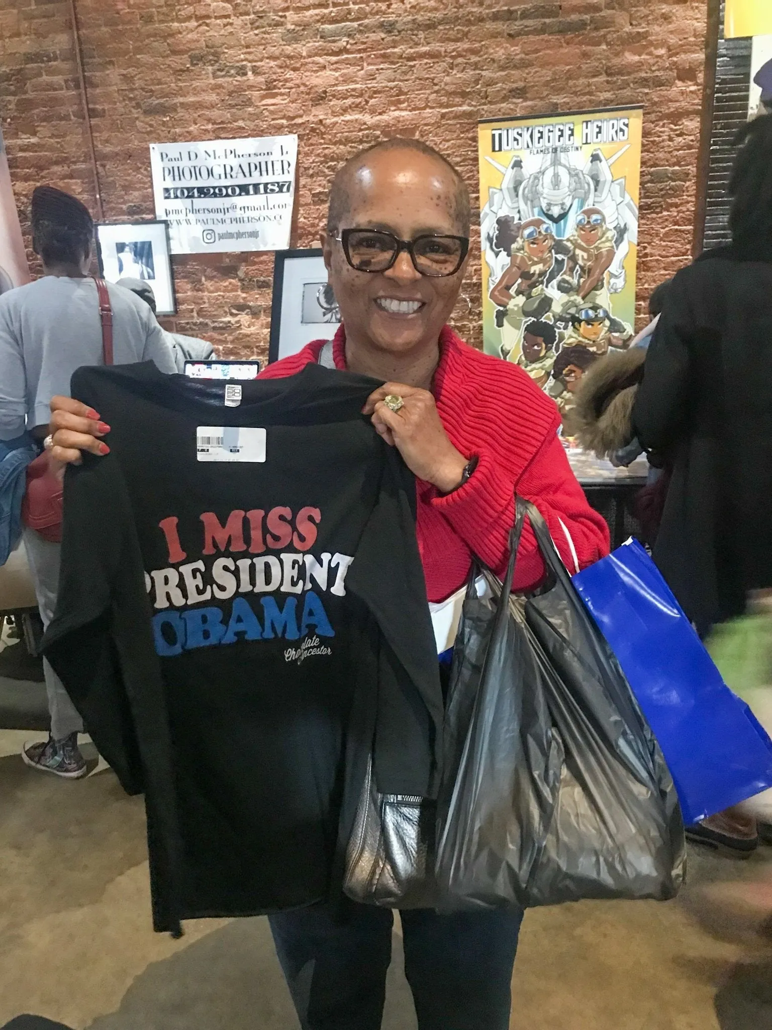 I Miss President Obama (RWB) Unisex Long Sleeve T-Shirt