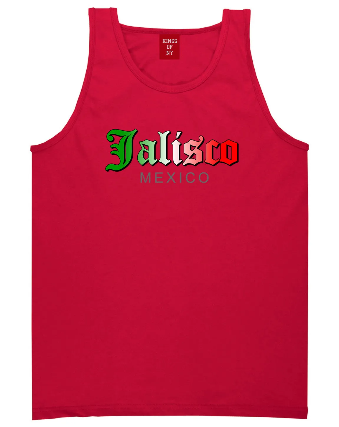 Jalisco Mexico Mens Tank Top Shirt