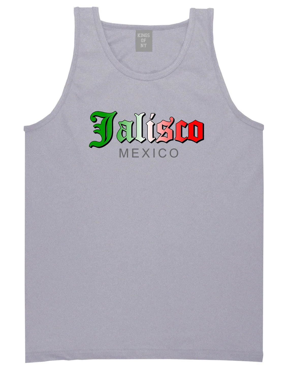 Jalisco Mexico Mens Tank Top Shirt