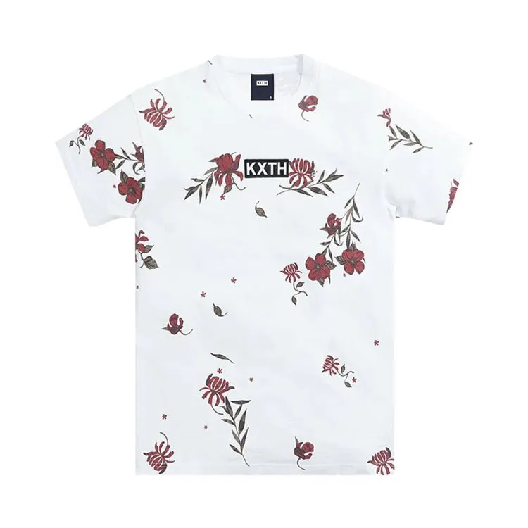 Kith Summer Floral Short-Sleeve Tee 'White', White