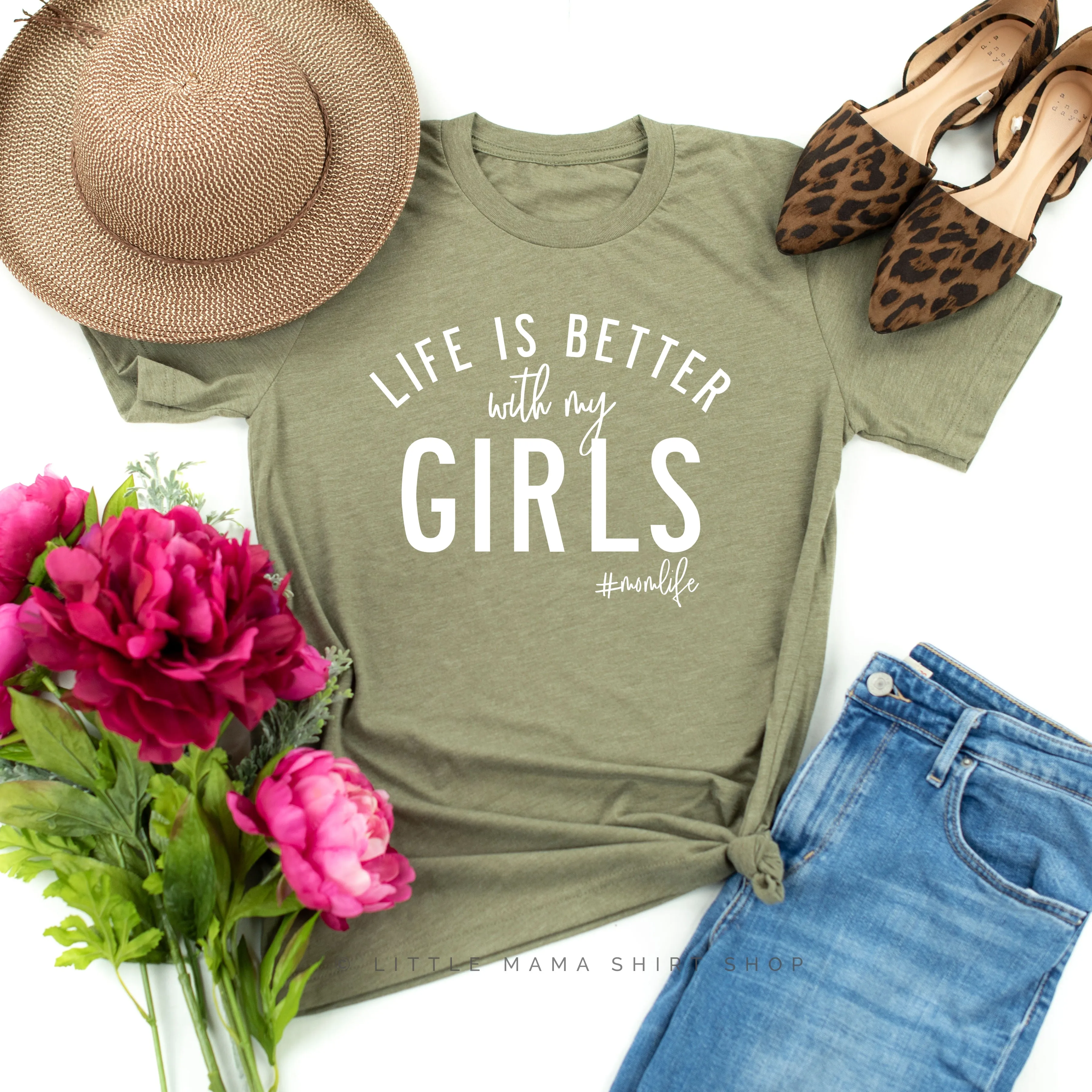 Life is Better with My Girls (Plural) - Original Design - Unisex Tee