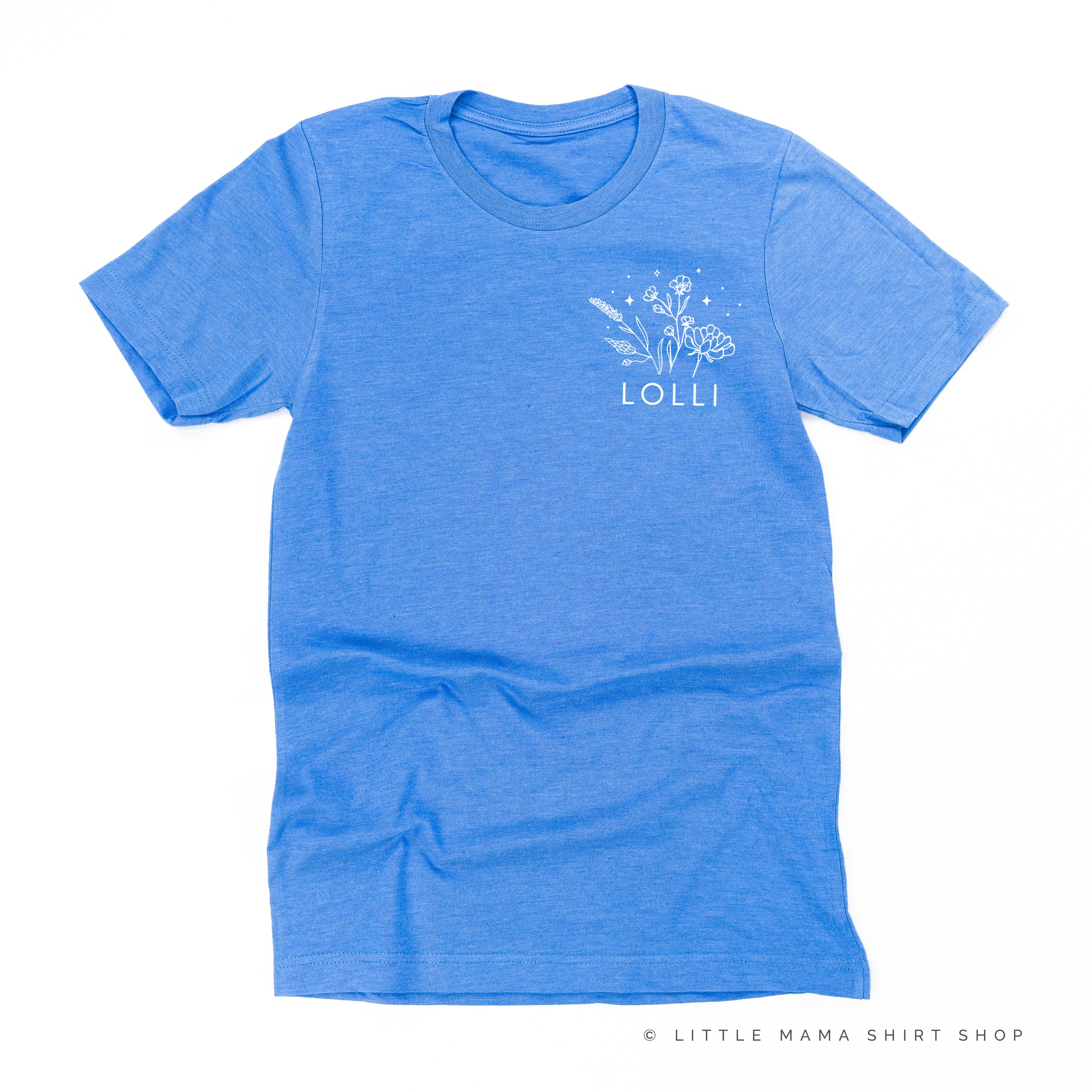 LOLLI - Bouquet - Pocket Size ﻿- Unisex Tee