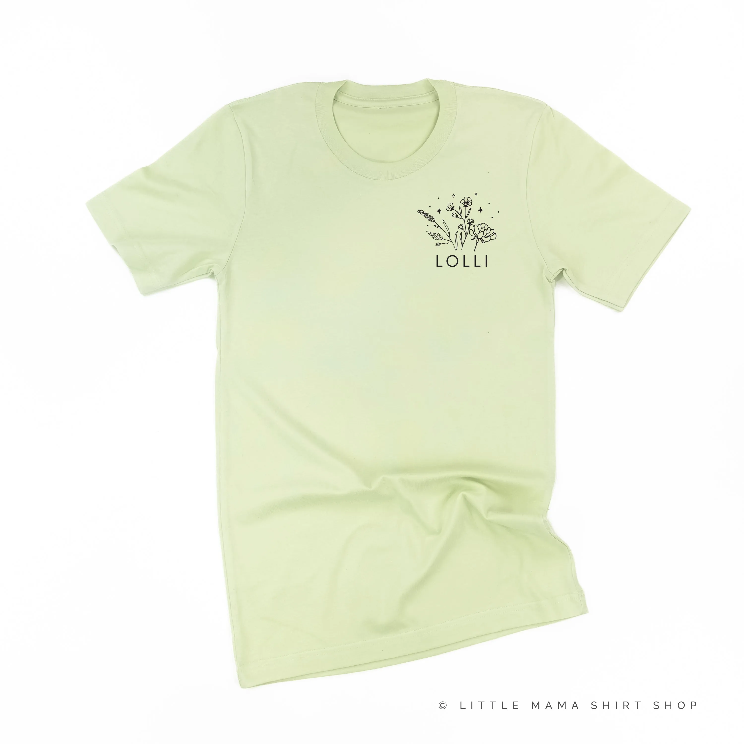 LOLLI - Bouquet - Pocket Size ﻿- Unisex Tee