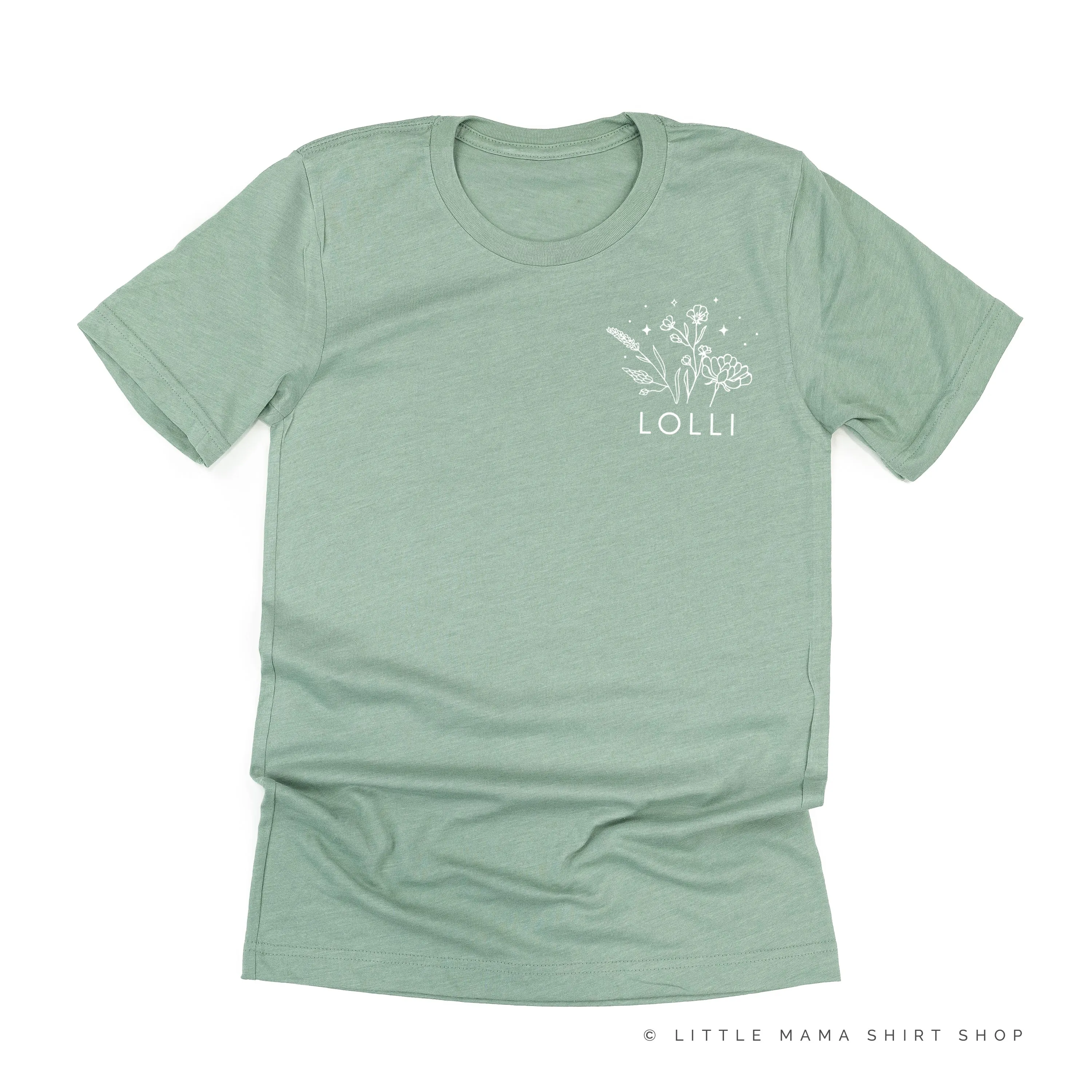 LOLLI - Bouquet - Pocket Size ﻿- Unisex Tee