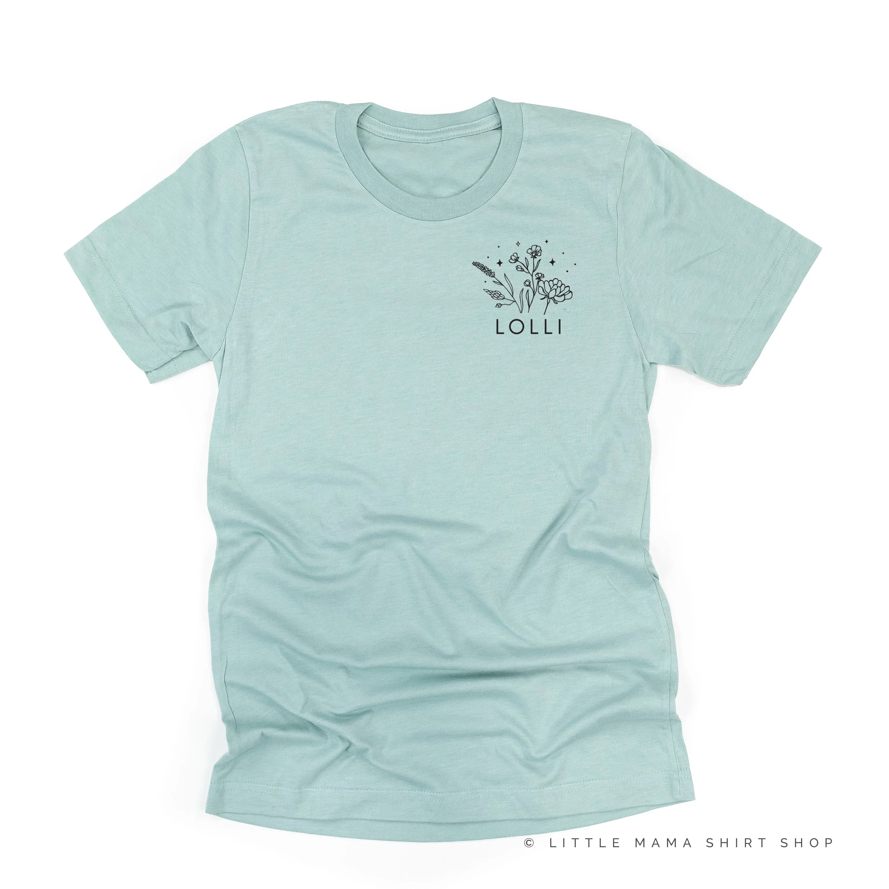 LOLLI - Bouquet - Pocket Size ﻿- Unisex Tee
