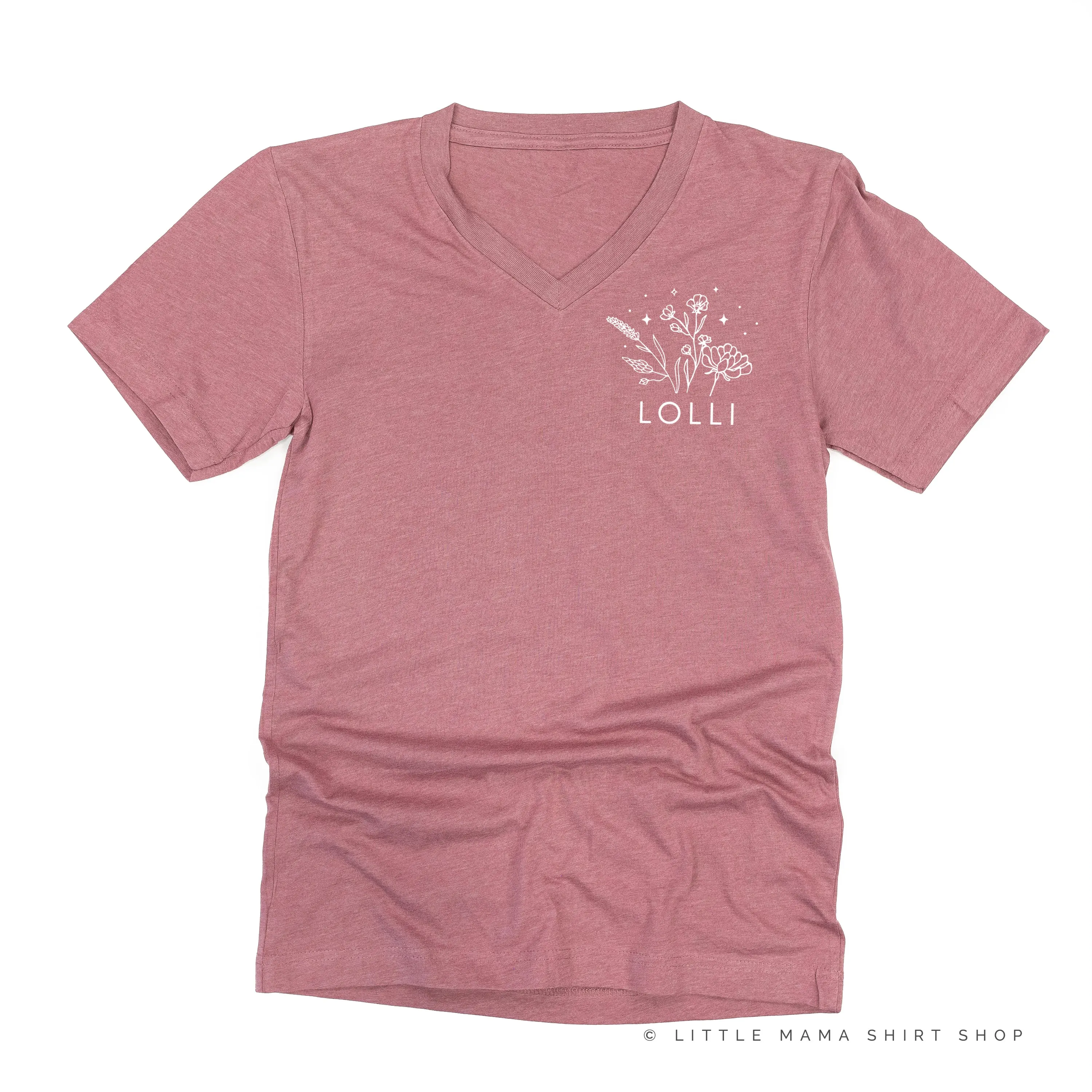 LOLLI - Bouquet - Pocket Size ﻿- Unisex Tee