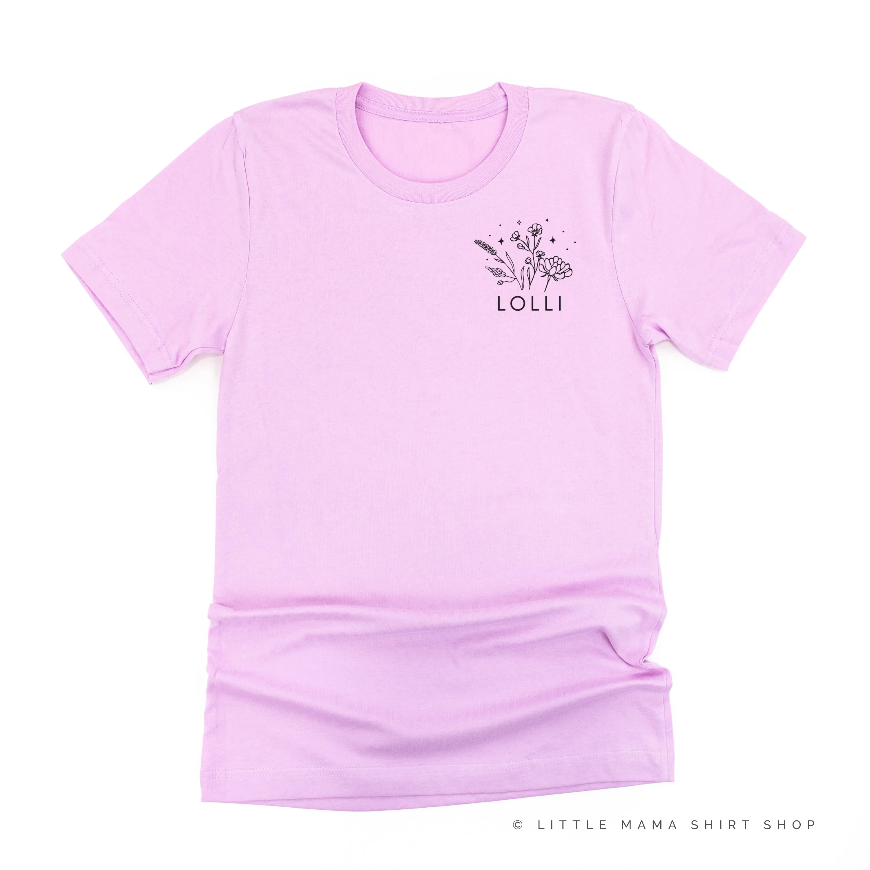 LOLLI - Bouquet - Pocket Size ﻿- Unisex Tee