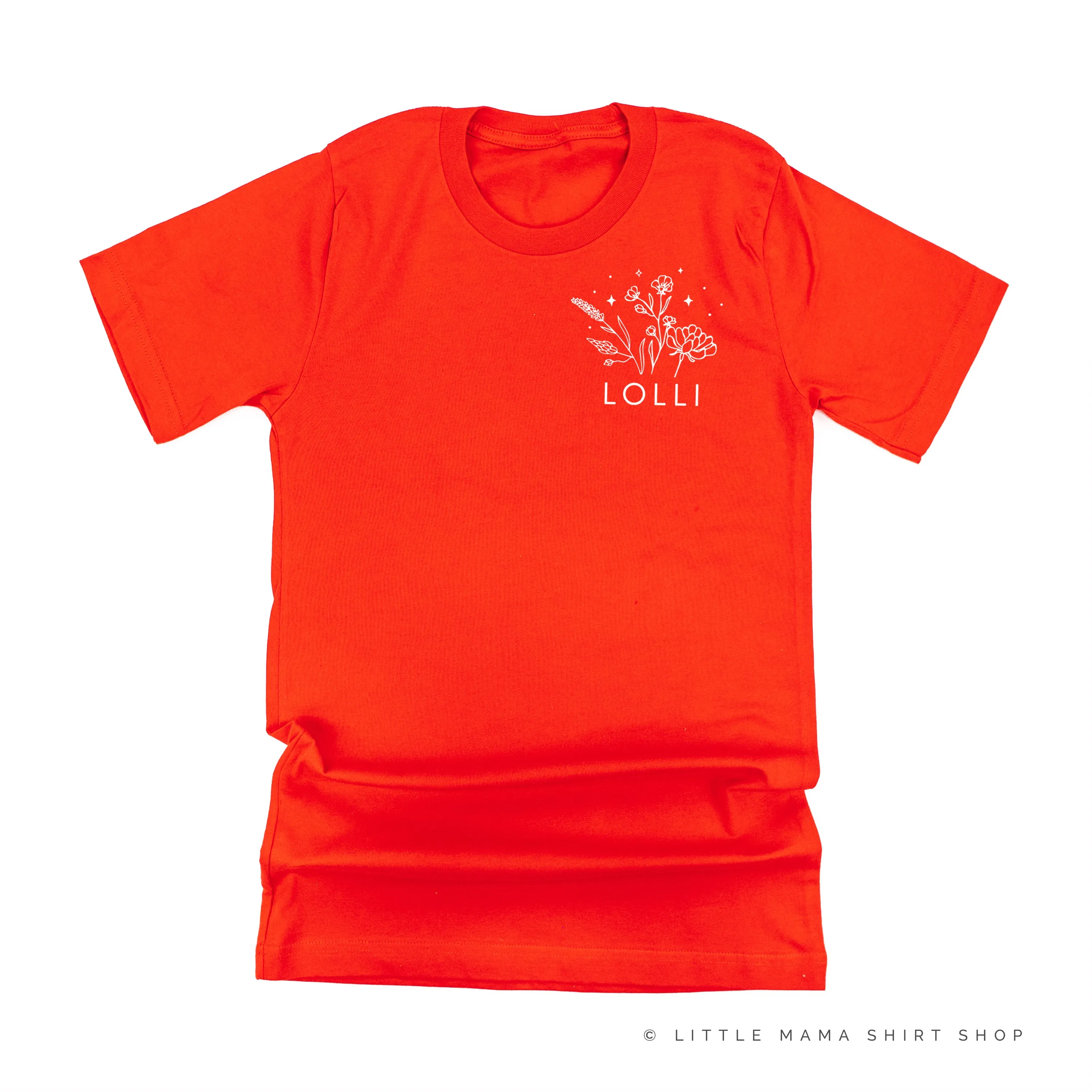 LOLLI - Bouquet - Pocket Size ﻿- Unisex Tee