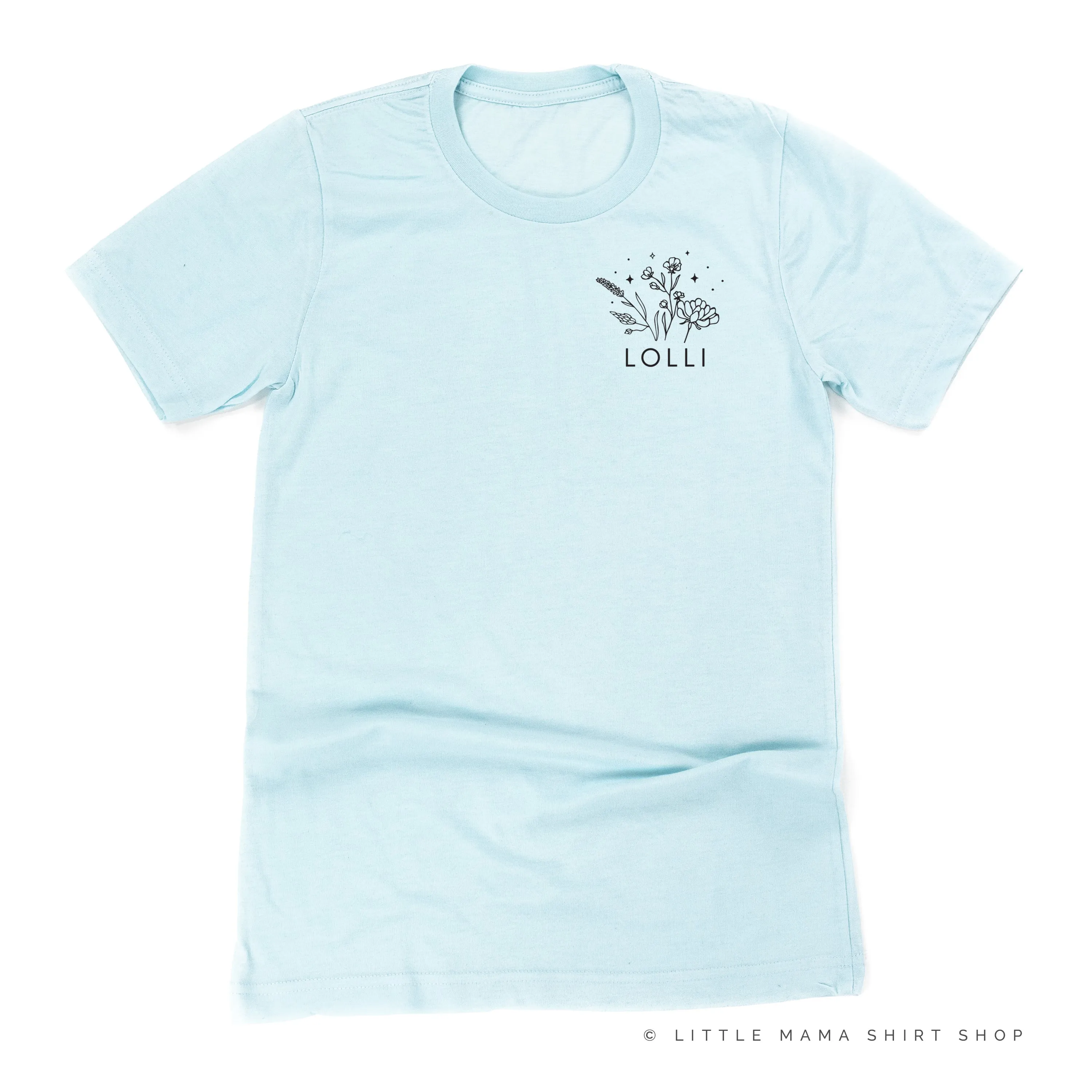 LOLLI - Bouquet - Pocket Size ﻿- Unisex Tee