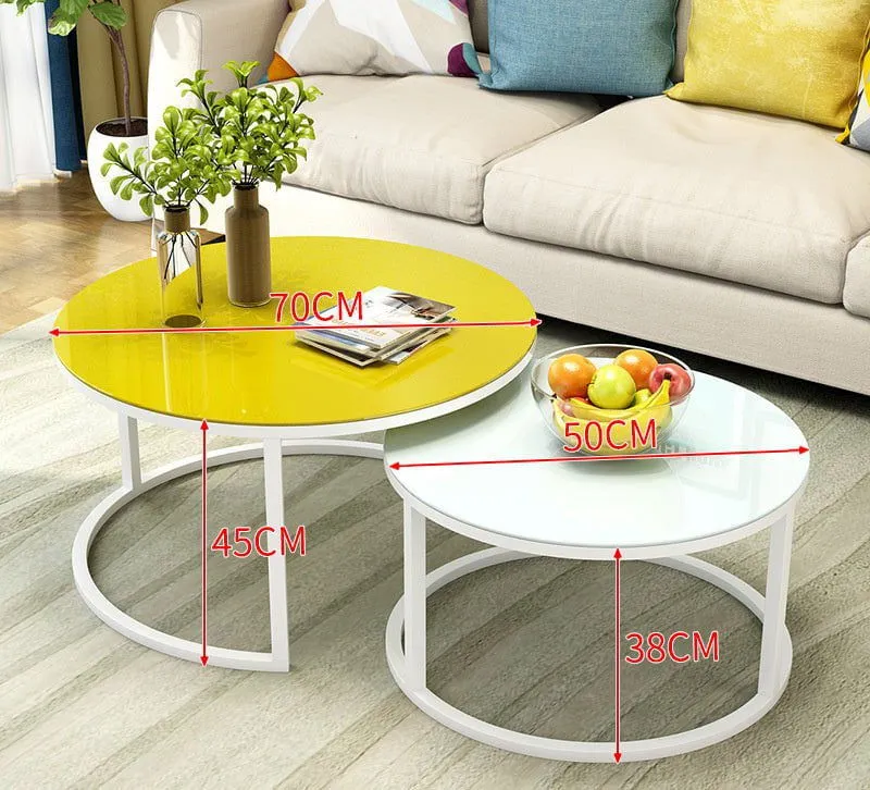 LovelyRLovely Simple Home Round Coffee Table