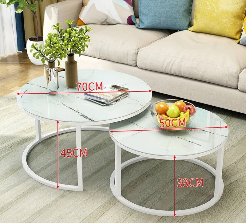 LovelyRLovely Simple Home Round Coffee Table