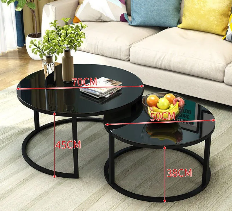 LovelyRLovely Simple Home Round Coffee Table