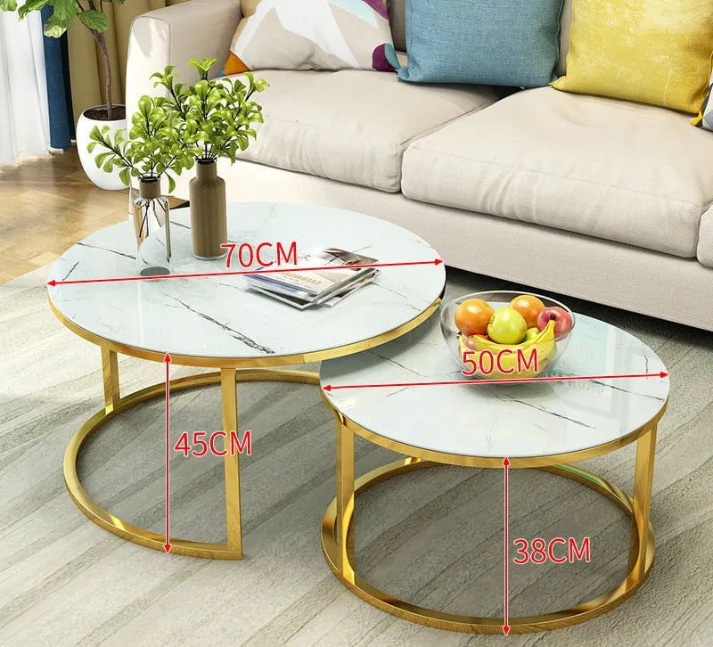 LovelyRLovely Simple Home Round Coffee Table