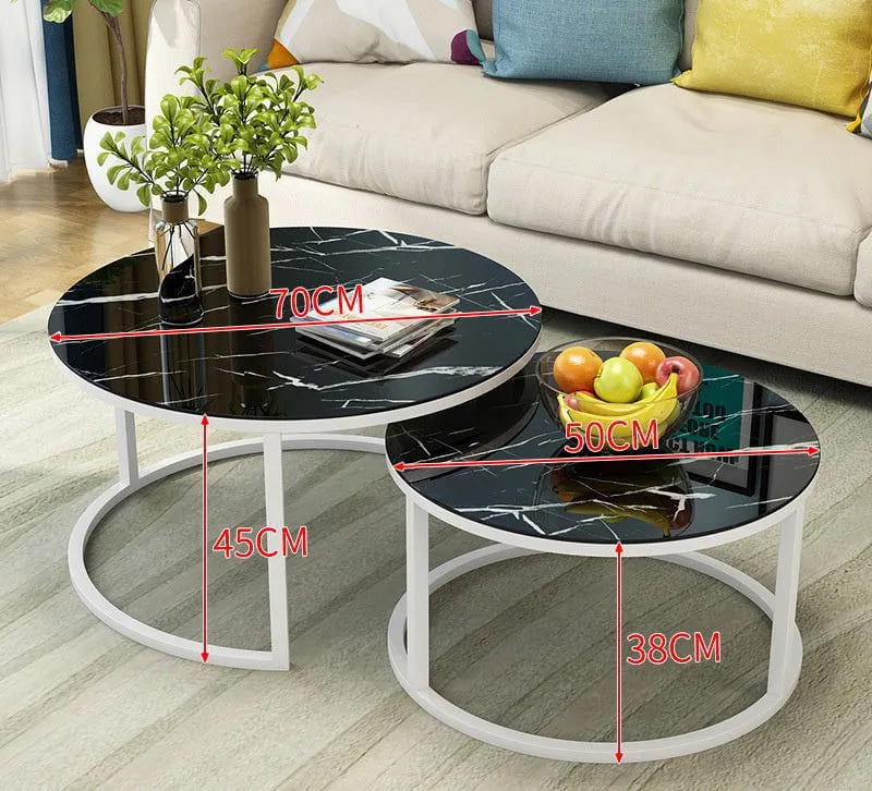 LovelyRLovely Simple Home Round Coffee Table