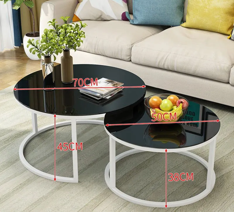 LovelyRLovely Simple Home Round Coffee Table