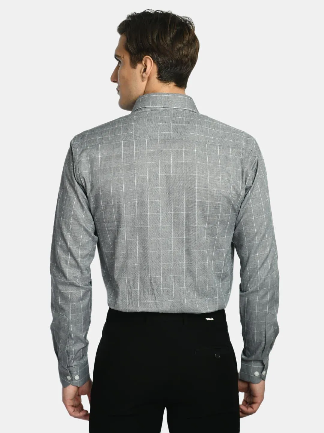 Men's Checks Cotton Regular Fit Shirt
