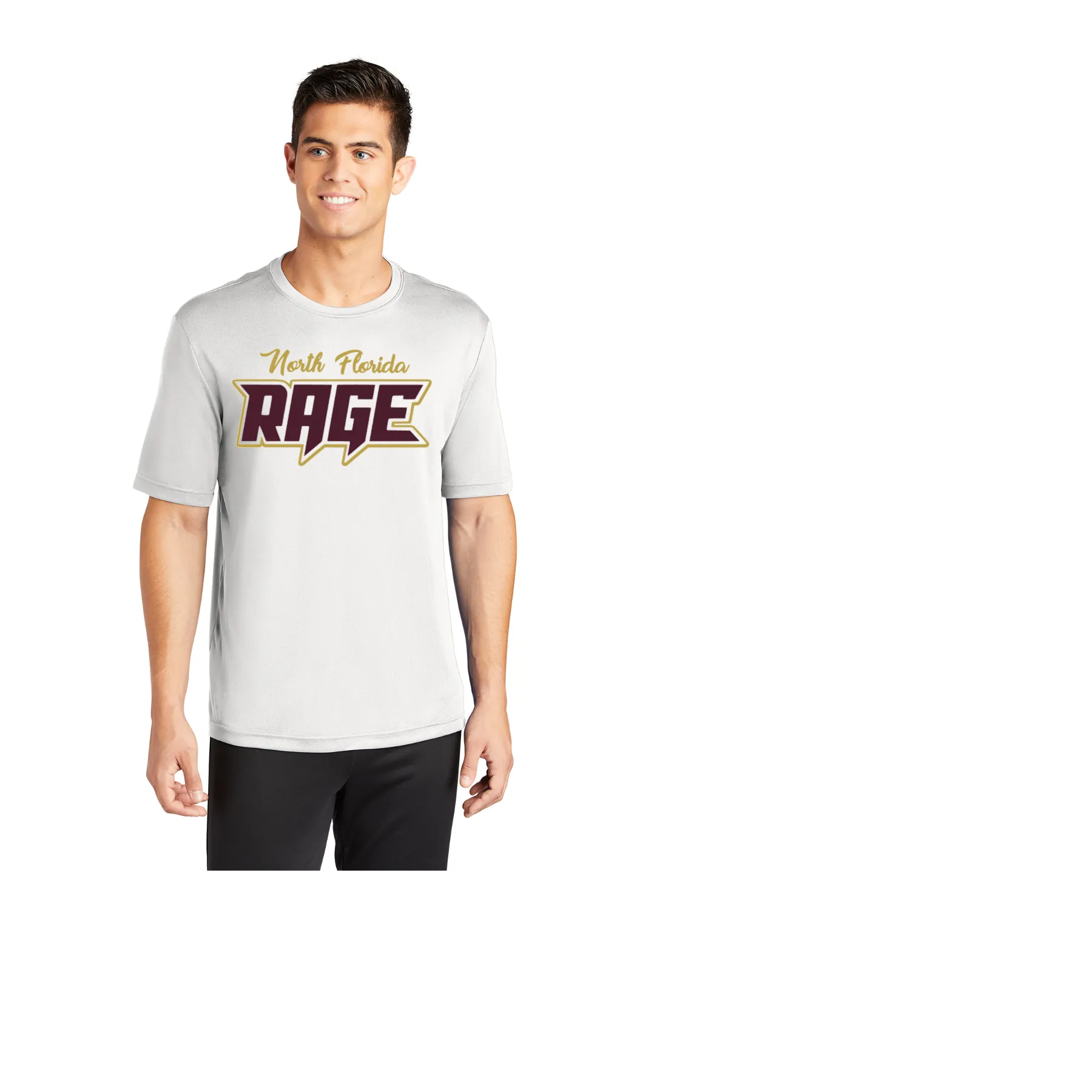 NORTH FLORIDA RAGE UNISEX COTTON SHORT SLEEVE TEE