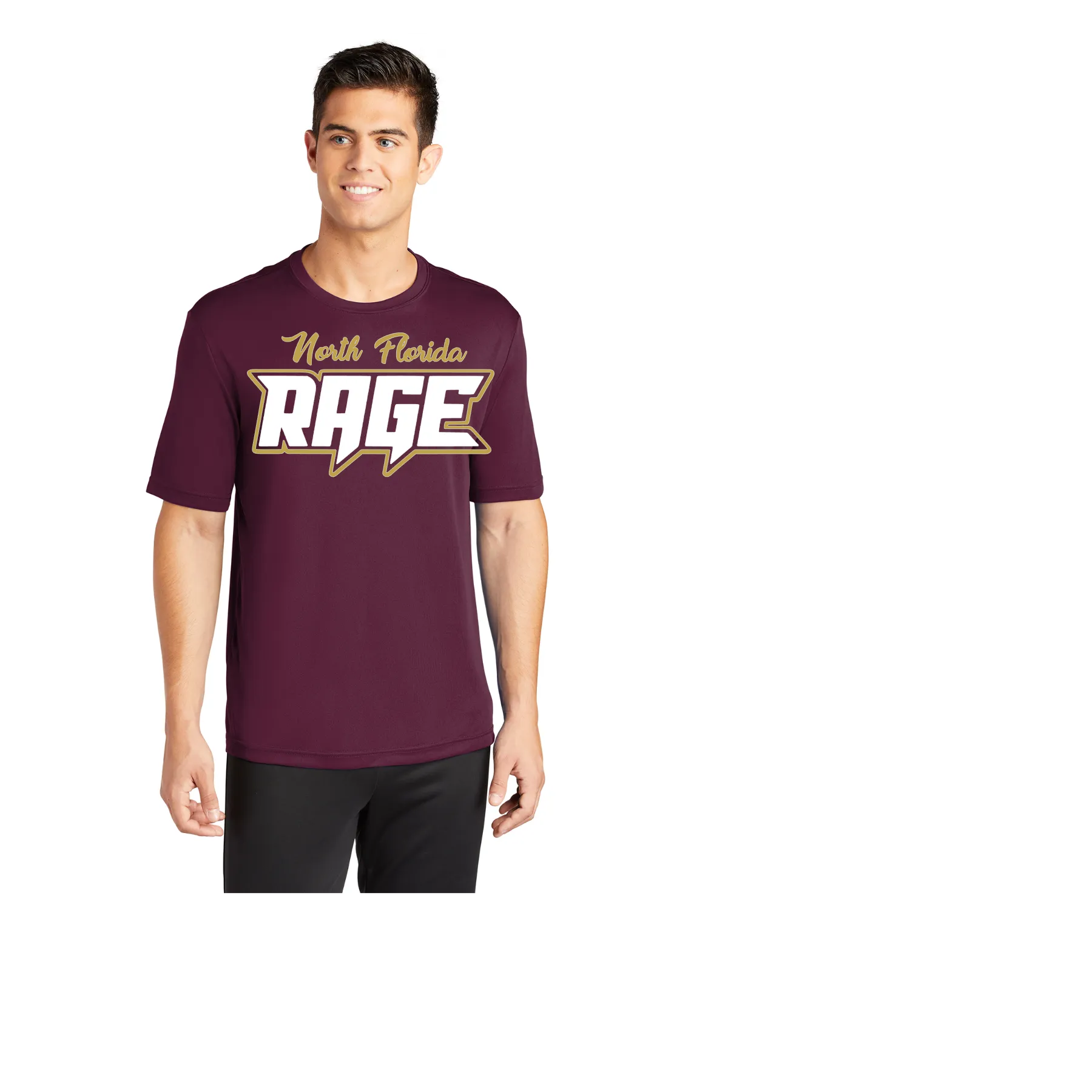NORTH FLORIDA RAGE UNISEX COTTON SHORT SLEEVE TEE