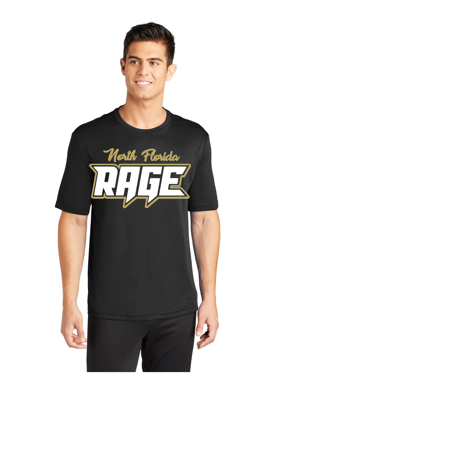 NORTH FLORIDA RAGE UNISEX COTTON SHORT SLEEVE TEE