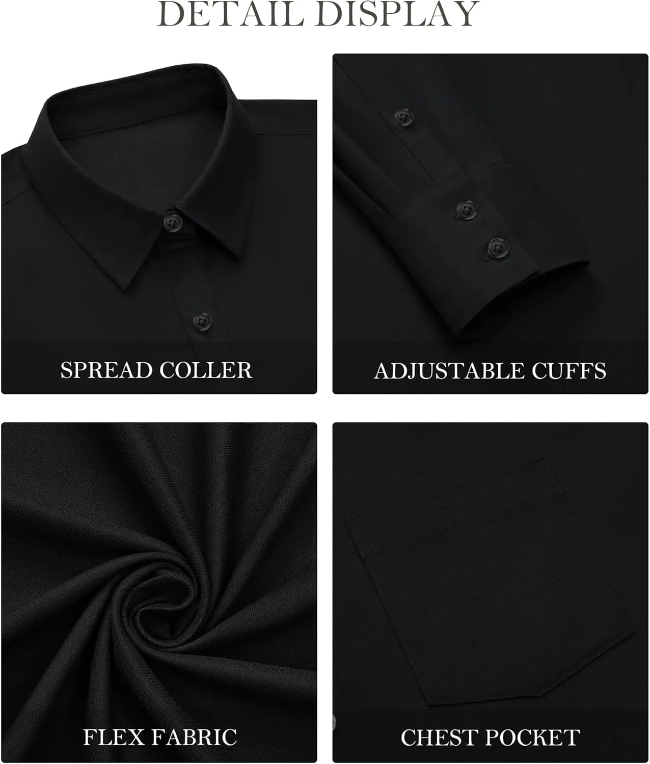 Oxford Shirts for Women Cotton Button Down Shirts Collared Fitted Work Office Blouses Business Top with Pockets