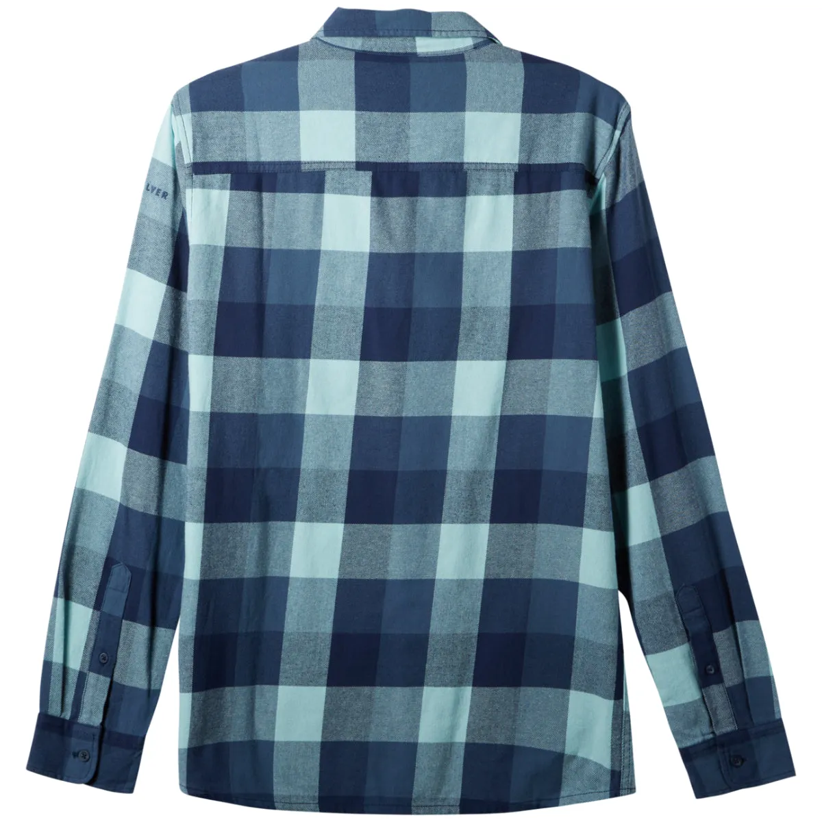 Quiksilver Motherfly Long Sleeve Button-Down Flannel Shirt