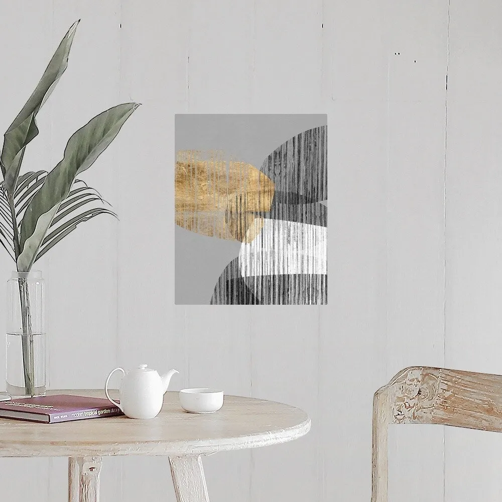 "Adjacent Shapes I" Poster Print