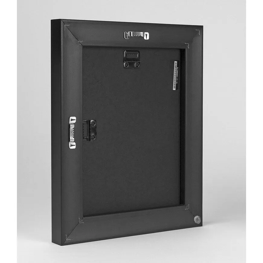 "Aspect Ratio" Black Float Frame Canvas Art