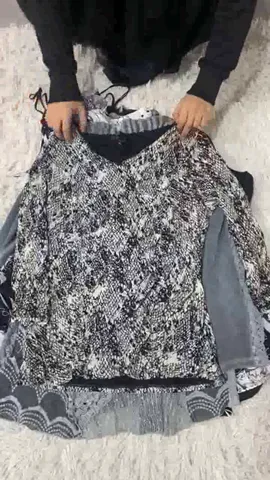 "Y2k 2024" - Black-Shaded Beautiful Cute Blouses - 14 Pcs