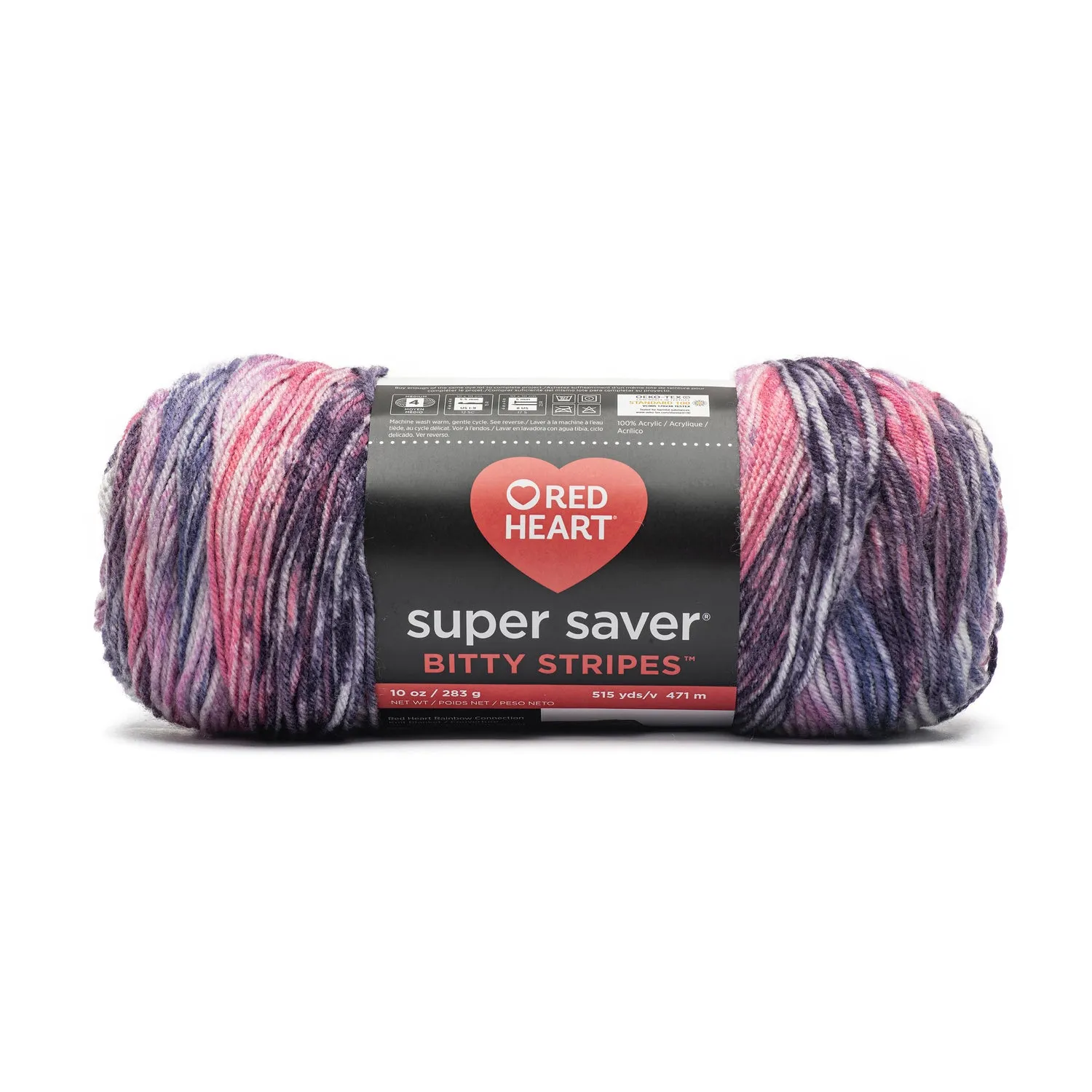 Red Heart Super Saver Bitty Stripes Yarn